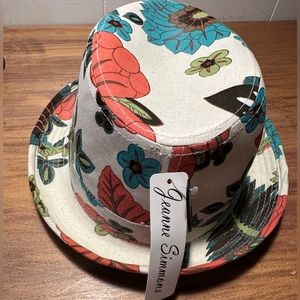 Floral Fedora Hat